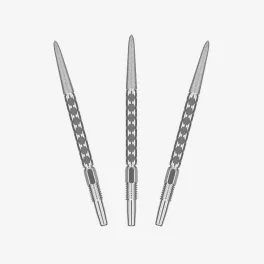 Hroty na šipky Target Swiss Point FLT stříbrné 30mm 3ks