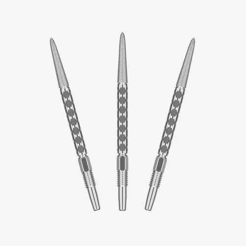Hroty na šipky Target Swiss Point FLT stříbrné 30mm 3ks