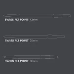 Hroty na šipky Target Swiss Point FLT stříbrné 30mm 3ks