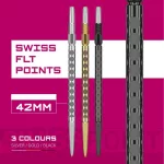 Hroty na šipky Target Swiss Point FLT černé 42mm 3ks