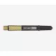 Násadky na šipky Target Pro Grip Evo AL hliníkové, zlaté, střední 42mm