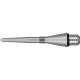 Konverzní hroty na šipky TARGET steel Titanium Grooved Swiss Point stříbrné, 26mm - 3ks