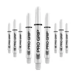Násadky na šipky TARGET Pro Grip střední 41mm, bílé, 9 ks