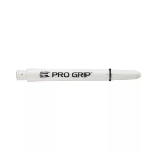 Násadky na šipky TARGET Pro Grip dlouhé, bílé, 9 ks