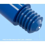 Násadky na šipky TARGET Pro Grip krátké, modré - 9ks