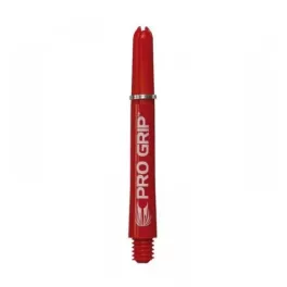 Násadky na šipky TARGET Pro Grip střední, červené, 9 ks