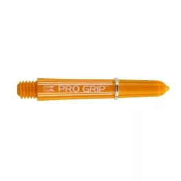 Násadky na šipky TARGET Pro Grip krátké 34mm, oranžové, 9 ks