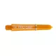 Násadky na šipky TARGET Pro Grip krátké 34mm, oranžové, 9 ks
