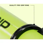 Násadky na šipky Target Pro Grip lime zelené, střední 41mm, 9ks