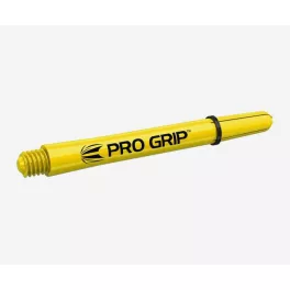Násadky na šipky TARGET Pro Grip střední, žluté, 9 ks