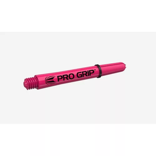 Násadky na šipky Target Pro Grip Pink 34mm krátké 9ks
