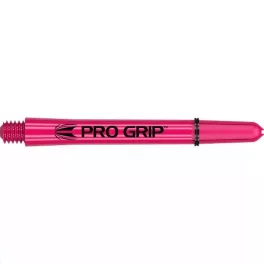 Násadky na šipky TARGET Pro Grip dlouhé, růžové, 9 ks
