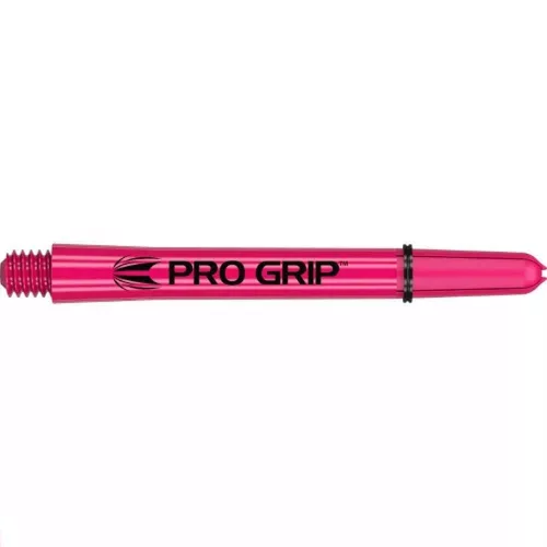 Násadky na šipky TARGET Pro Grip dlouhé, růžové, 9 ks