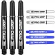 Násadky na šipky TARGET Pro Grip 41mm, černé, bílé, modré, multi-pack