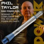 Násadky na šipky Target Phil Taylor Power Gx2 Titanium, dlouhé 34mm