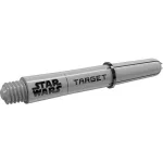 Násadky na šipky STAR WARS TARGET Pro Grip šedé, krátké 34mm