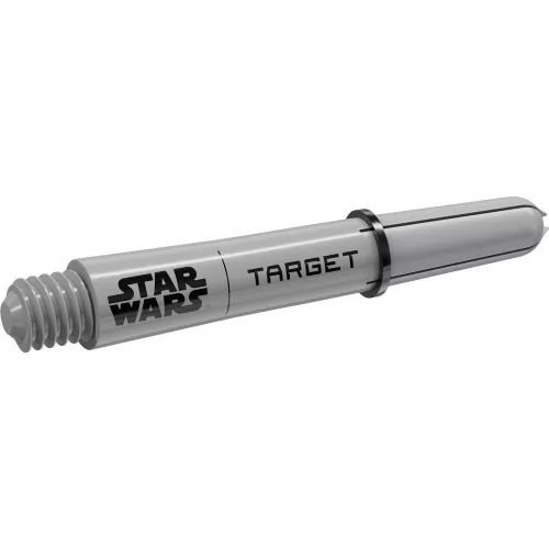 Násadky na šipky STAR WARS TARGET Pro Grip šedé, krátké 34mm