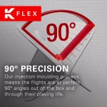 Target K-Flex průhledné, No6 letky a střední násadky