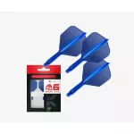 Target K-Flex modré, No6 letky a krátké násadky