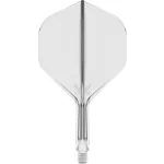 Target K-Flex průhledné, No2 letky a krátké násadky na šipky