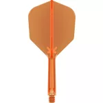 Target K-Flex Neon oranžové, No6 letky a střední násadky