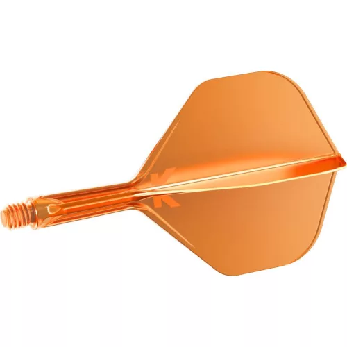 Target K-Flex Neon oranžové, No2 letky a krátké násadky