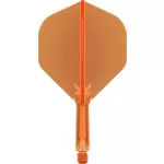 Target K-Flex Neon oranžové, No2 letky a krátké násadky