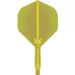 Target K-Flex Neon žluté, No2 letky a krátké násadky