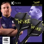 Target K-Flex Luke Littler, No6 letky a krátké násadky