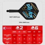 Target K-Flex Phil Taylor No2 letky a dlouhé násadky