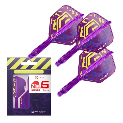 Target K-Flex Luke Littler World Champion, No6 letky a krátké násadky
