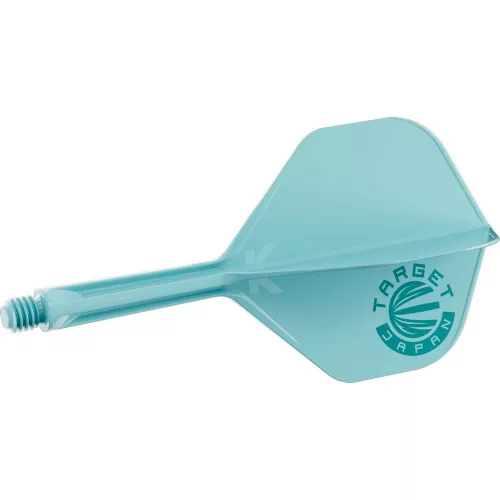 Target Japan K-Flex Aquamarine modré integrované No2 letky a střední násadky