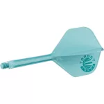 Target Japan K-Flex Aquamarine modré integrované No2 letky a dlouhé násadky