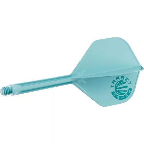 Target Japan K-Flex Aquamarine modré integrované No2 letky a dlouhé násadky
