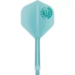 Target Japan K-Flex Aquamarine modré integrované No2 letky a dlouhé násadky