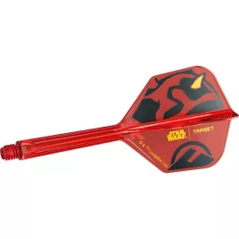   STAR WARS TARGET DARTH MAUL K-Flex integrované letky No6 a dlouhé násadky