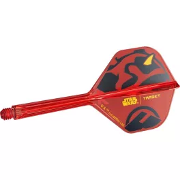   STAR WARS TARGET DARTH MAUL K-Flex integrované letky No2 a dlouhé násadky