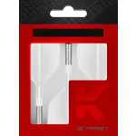 Target K-Shift bílé integrované No6 otočné letky a dlouhé násadky