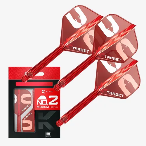 Target K-Flex Nathan Aspinall "ASP" integrované letky No2 a dlouhé násadky