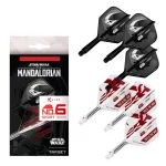 STAR WARS TARGET K-Flex Mandalorian integrované No6 letky a krátké násadky na šipky 6ks