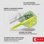 Target K-Flex Luke Littler Fallout No6 letky a střední násadky na šipky