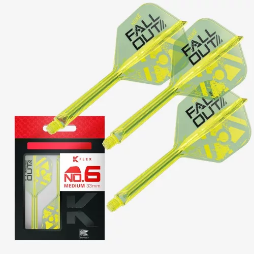 Target K-Flex Luke Littler Fallout No6 letky a dlouhé násadky na šipky