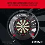 Ochrana stěny Target Black Patterned Notched 2026