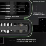 Pouzdro na šipky STAR WARS TARGET BOA GROGU pro dvě sady šipek