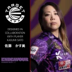 Šipky steel Target Japan Kasumi Sato Endeavour G3 22g SP 90% wolfram