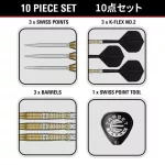 Šipky steel Target Japan Black Marque Enzo 24g SP 90% wolfram