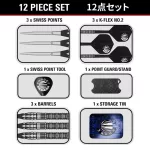 Šipky steel TARGET JAPAN Mitsumasa Hoshino Pyro G12 23g SP 90% wolfram