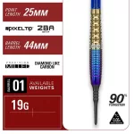 Šipky soft Target Japan Tung Suk Zenith G2 20g 90% wolfram