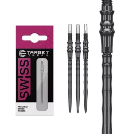   Hroty na šipky Target Japan Premium Swiss Point černé 40mm 3ks