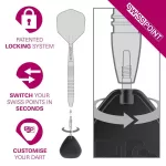 Hroty na šipky TARGET JAPAN SP Premium Swiss Point 30 mm – béžové